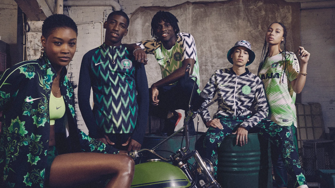 Nigeria's 2018 Nike Jersey Photoshoot