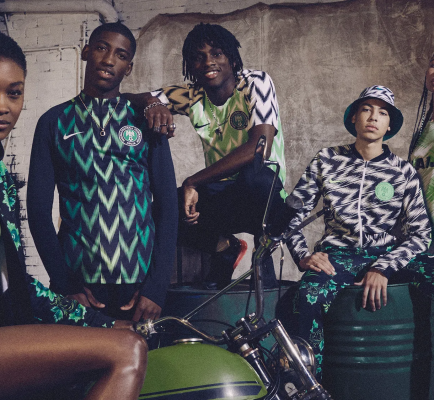 Nigeria's 2018 Nike Jersey Photoshoot